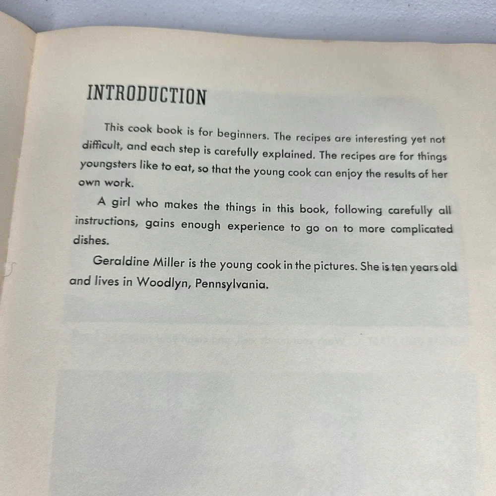 Vintage 1947 Random House Fun With Cooking Childrens OS Red Beginner Cookbook